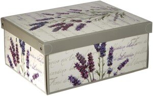 Collection Midi Fragranced Lavander, decorative storage box, cardboard storage boxes with lids, storage boxes with lids and Handles, clothes storage, toy box storage, storage baskets, teddy storage