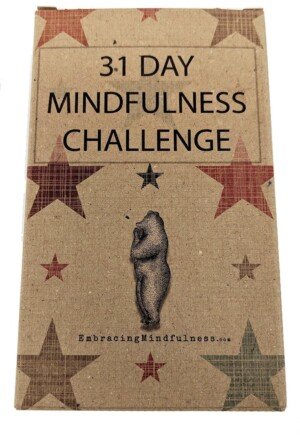 31 Day Mindfulness Challenge Cards - Take One a Day for a Month of Mindfulness - Great Stocking Filler or Secret Santa Gift