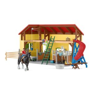 SCHLEICH 42485 Horse stable, 10.5 x 49 x 34.5 cm