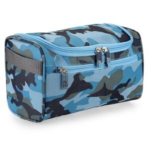 IGNPION Men's Hanging Travel Toiletry Wash Bag (Camouflage)