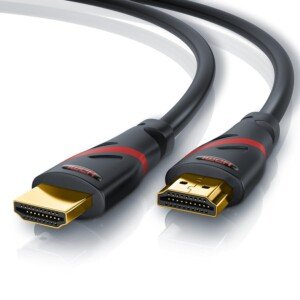 CSL - 8k / 4k HDMI Cable 2.1/2.0 5m - 8K @ 60Hz - 4K @ 120Hz - 48 Gbit/s - 3D - Ultra High Speed with Ethernet - TV Blu-ray PS5 Xbox Series X Switch - black - 5 metres