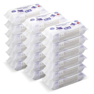 by Amazon Sensitive Baby Wipes 1008 Wipes, Unscented, 18 Pack of 56