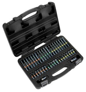 Sealey AK21901 42pc 3/8" & 1/2"Sq Drive Impact TRX-Star*/Hex/Spline Bit Set