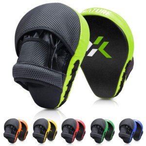 Boxing Equipment Punching Gloves Thai Pads Boxing Training Mitts Kickboxing Punch Mitts Punching Pad (A Pair)