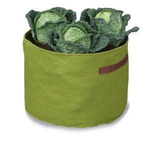Haxnicks Vigoroot Air Pruning Vegetable Garden Planter | Special Garden Fabric Needs Less Compost | Better Roots | Stronger Plants | Up To 30% Higher Yield | 37L Capacity, H30 cm W40 cm | VIG130101
