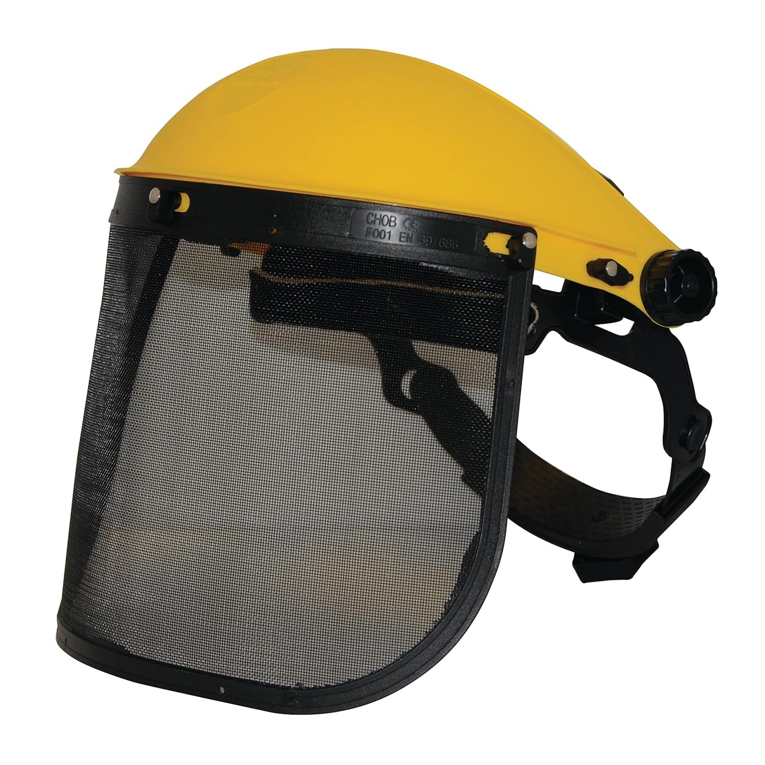 Silverline Mesh Face Shield – Flip-Up Protective Screen for Safety and Eye Protection (140868)