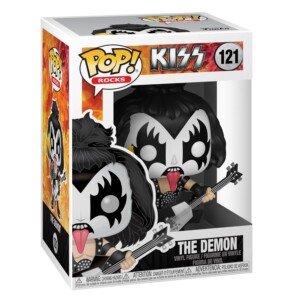 Funko POP! Rocks: KISS-The Demon - Collectable Vinyl Figure - Gift Idea - Official Merchandise - Toys for Kids & Adults - Music Fans - Model Figure for Collectors and Display