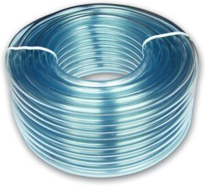 4mm ID x 6mm OD Clear PVC Tubing Pipe Hose 5 Metres