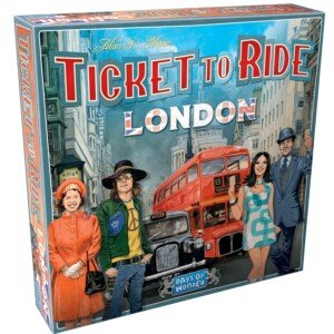 Days of Wonder | Ticket to Ride London Board Game | Ages 8+ | For 2 to 4 players | Average Playtime 10-15 Minutes