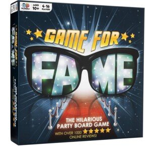 Game for Fame! The Hilarious Board Party Game - Easy to Play Fun Family Activity for Kids, Teens, and Adults - for Party, Birthday, Family Night, Christmas, Travel, Camping etc.