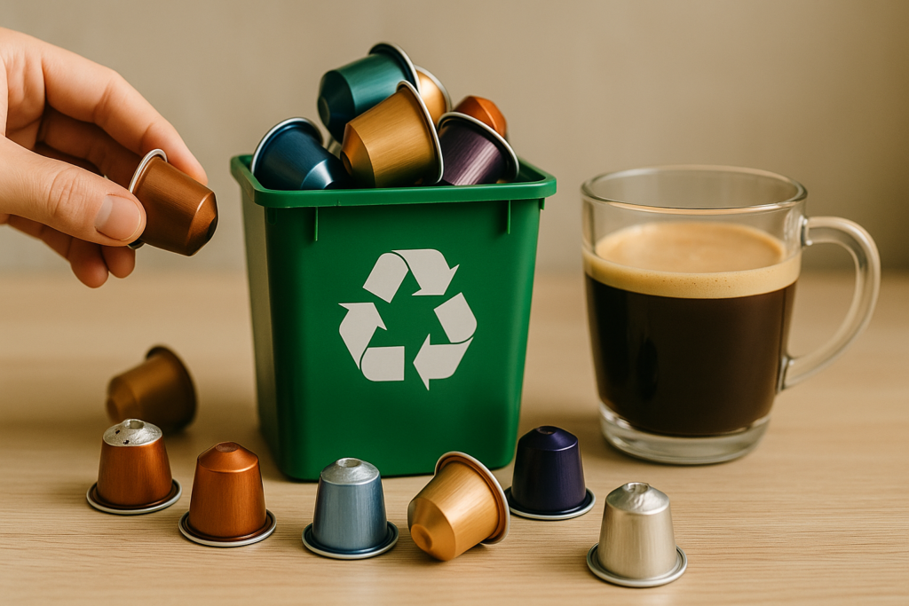 How to Recycle Your Nespresso Coffee Pods Effectively – Nespresso – Coffee