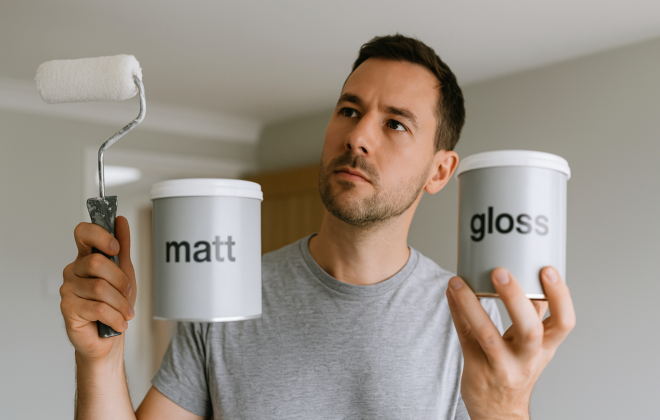 Matt vs. Gloss: Which Paint Finish is Right for Your Ceilings? – Leyland – DIY & Tools